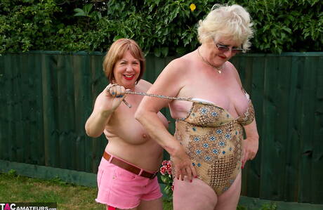 TAC Amateurs offers a free picture gallery with Claire Knight in scene enjoying a lesbian foreplay